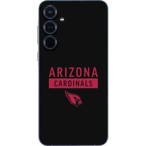 NFL Arizona Cardinals Black Performance Series Galaxy A55 5G Skin